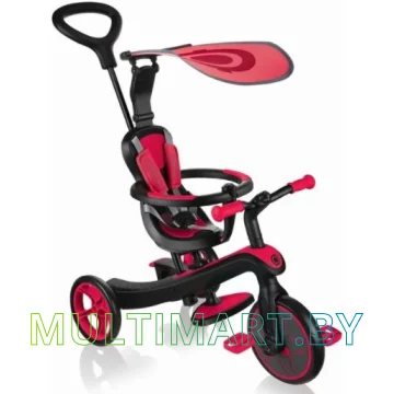 Каталка-велосипед Globber Explorer Trike (красный)